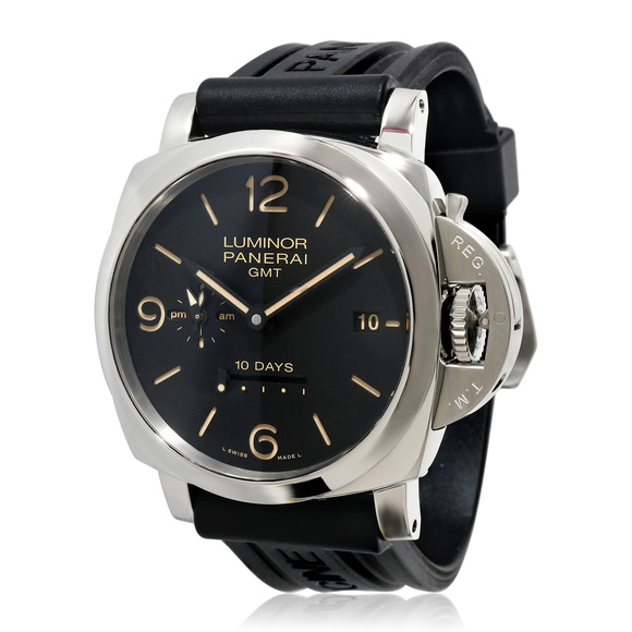 Panerai Luminor 1950 GMT PAM00533 Men's Watch in  Stainless Steel - Picture 1 of 5